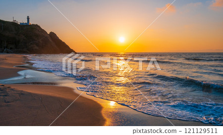 Sunset at Kakuta Beach 121129511