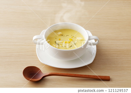 Corn soup 121129537