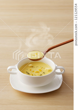 Corn soup 121129554