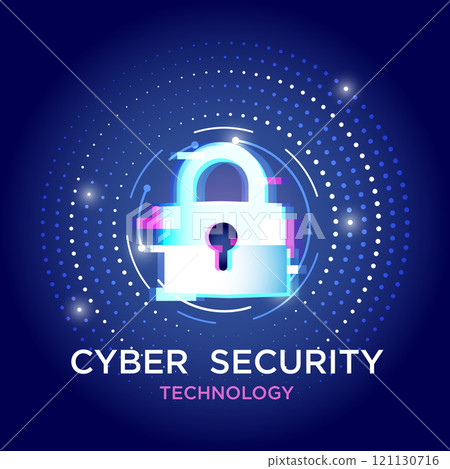 Cyber security technology concept abstract background Cyber security technology concept abstract background 121130716
