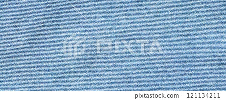 Old denim blue jeans fabric texture background Old denim blue jeans fabric texture background 121134211
