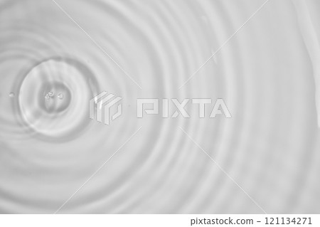 Abstract white transparent water shadow surface texture natural ripple background 121134271