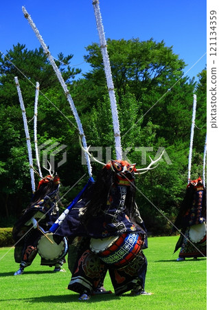 岩手縣民藝表演鹿舞 121134359