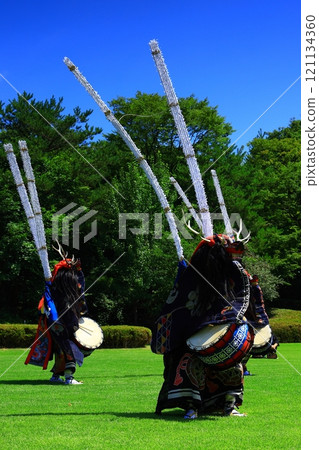 岩手縣民藝表演鹿舞 岩手縣民藝表演鹿舞 121134360