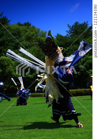 Iwate Prefecture Folk Performing Arts Performance Deer Dance 121134390