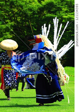 岩手縣民藝表演鹿舞 121134393