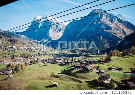 [瑞士] 從艾格峰快車看到的葛林戴瓦 121135852