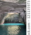 Take a sightseeing boat tour of the mysterious Blue Cave 121135973