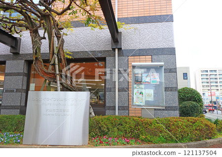 愛知縣犬山市犬山市立圖書館風景 121137504