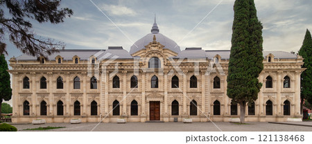 Mahsati Ganjavi Center in Ganja showcases stunning architecture and cultural heritage 121138468