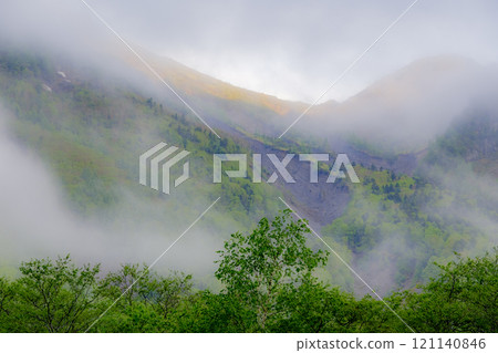 Mountain scenery 121140846