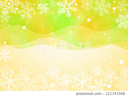 雪,雪,雪花,聖誕節,冬天,冰,綠色,黃色,綠色,黃色,水彩,風景,壁紙 雪,雪,雪花,聖誕節,冬天,冰,綠色,黃色,綠色,黃色,水彩,風景,壁紙 121141568