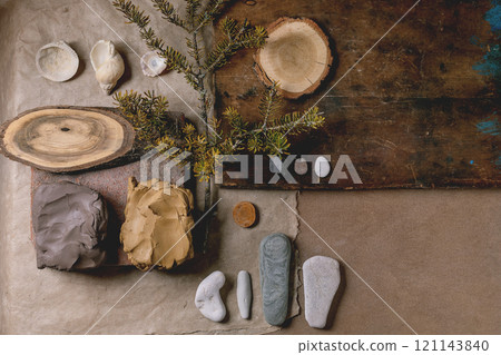 Beige pottery mood board Beige pottery mood board 121143840