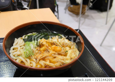 車站美食廣場的天婦羅烏龍麵 121144209