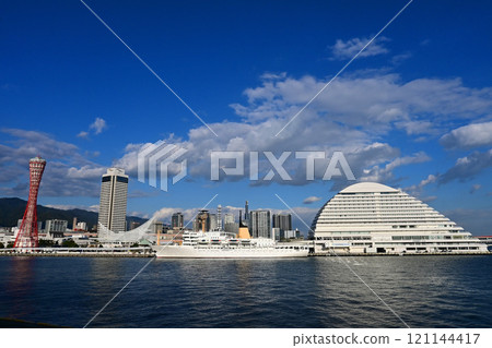 Meriken Park and cityscape in Kobe Meriken Park and cityscape in Kobe 121144417