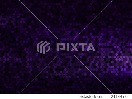 Digital dot graphics modern design purple background  121144584
