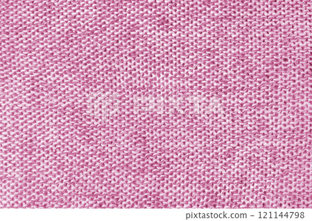 Mixed white and pink color melange knitted fabric, cashmere wool cloth texture Mixed white and pink color melange knitted fabric, cashmere wool cloth texture 121144798