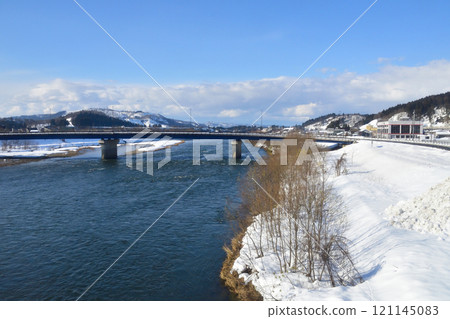 JR東日本飯山線越後川口站至十日町站的風景（2022年12月） 121145083