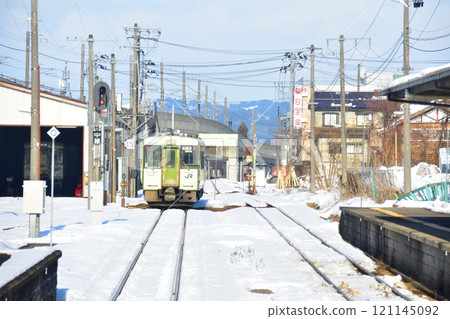 JR東日本飯山線越後川口站至十日町站的風景（2022年12月） 121145092