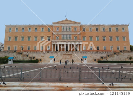 Greek Parliament Building, Tomb of the Unknown Soldier (Parliament Bldg, Greece) 121145159