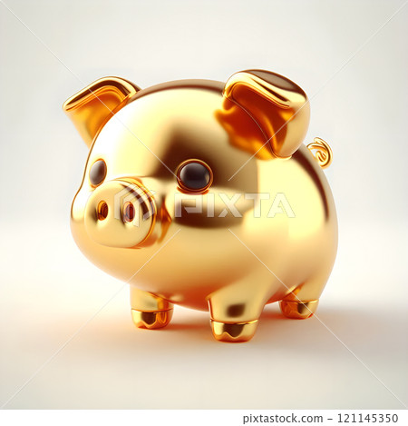 一塊黃金，一小筆錢，金融，儲蓄，商業，商業，投資，財富和財富相關材料表 121145350