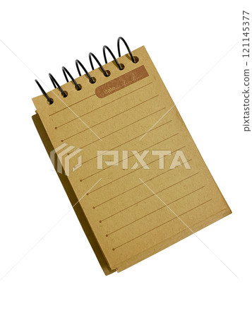 Minimalist Spiral Notebook with Blank Lined Pages for Writing and Office Use 121145377