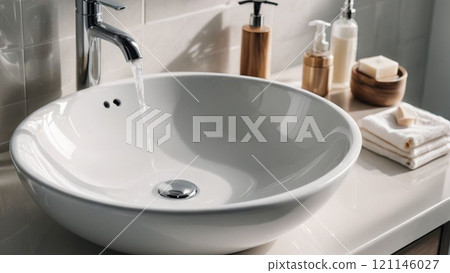 乾淨的洗手盆 乾淨的洗手盆 121146027