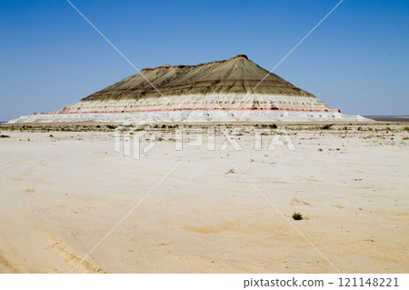 Baysary mountain view, Mangystau region, Kazakhstan 121148221
