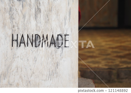 An Exquisitely Elegant Handmade Sign Beautifully Displayed on a Smooth Polished Marble Surface An Exquisitely Elegant Handmade Sign Beautifully Displayed on a Smooth Polished Marble Surface 121148892