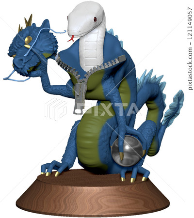 Shedding from the Year of the Dragon to the Year of the Snake 121149057