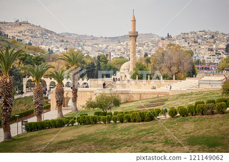 Dergah park complex in Sanliurfa city, Turkey Dergah park complex in Sanliurfa city, Turkey 121149062