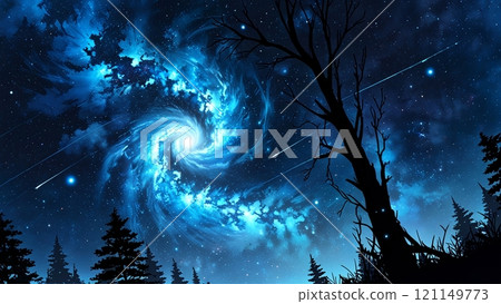 Blue Galaxy Blue Galaxy 121149773
