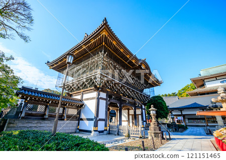 成田山新勝寺正門秋天，千葉縣成田市 121151465