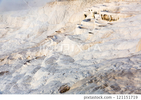 Travertine terraces at Pamukkale 121151719