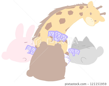 Animal Playing Cards No Main Line 121151959