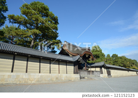 京都御所外牆與憲順門 京都市上京區 京都御所外牆與憲順門 京都市上京區 121152123