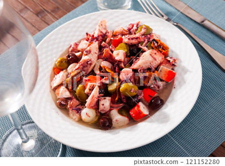 Seafood salad Salpicon de marisco 121152280