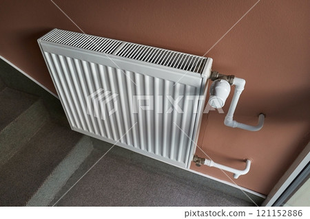 Radiator heating detail Radiator heating detail 121152886