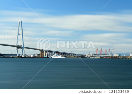 名古屋港上空的海衛一 名古屋港上空的海衛一 121153489