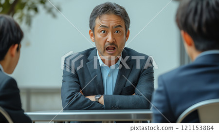商人做壓力面試 121153884
