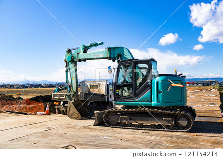 川越市須賀市水道護岸施工重型設備 121154213