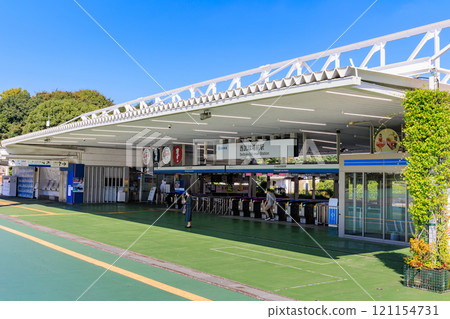 Saitama Prefecture, Tokorozawa City, Seibu Kyūjōmae Station (ticket gate) 121154731