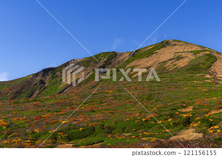 Mount Kurikoma in autumn 121156155