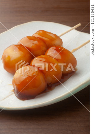 Mitarashi dumpling Mitarashi dumpling 121156451