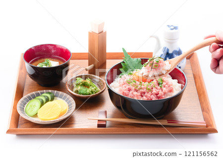Negitoro碗（鮪魚鰹魚碗） 121156562