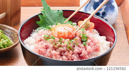 Negitoro碗（鮪魚鰹魚碗） 121156582
