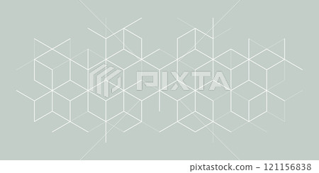The graphic design elements with isometric shape blocks. Vector illustration of abstract geometric background The graphic design elements with isometric shape blocks. Vector illustration of abstract geometric background 121156838