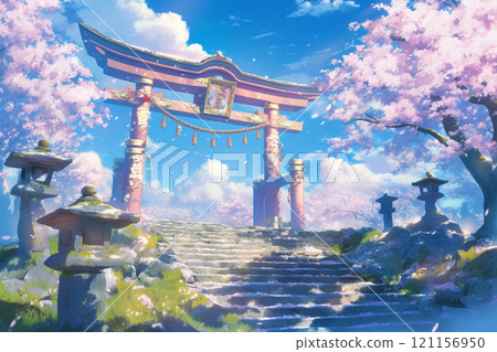 春天神社入口 春天神社入口 121156950