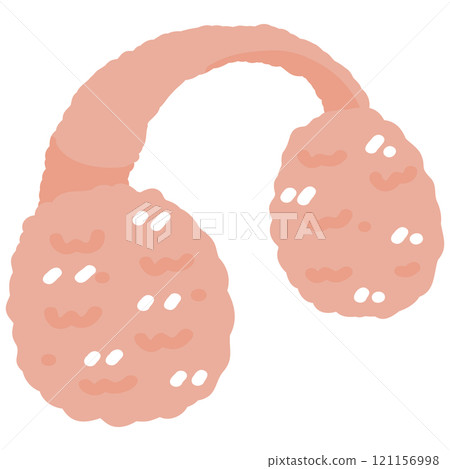 Winter Ear Muff Illustration 121156998