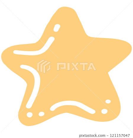 cute star illustration 121157047